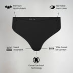 Olora Invisible Camel Toe Thong High Rise