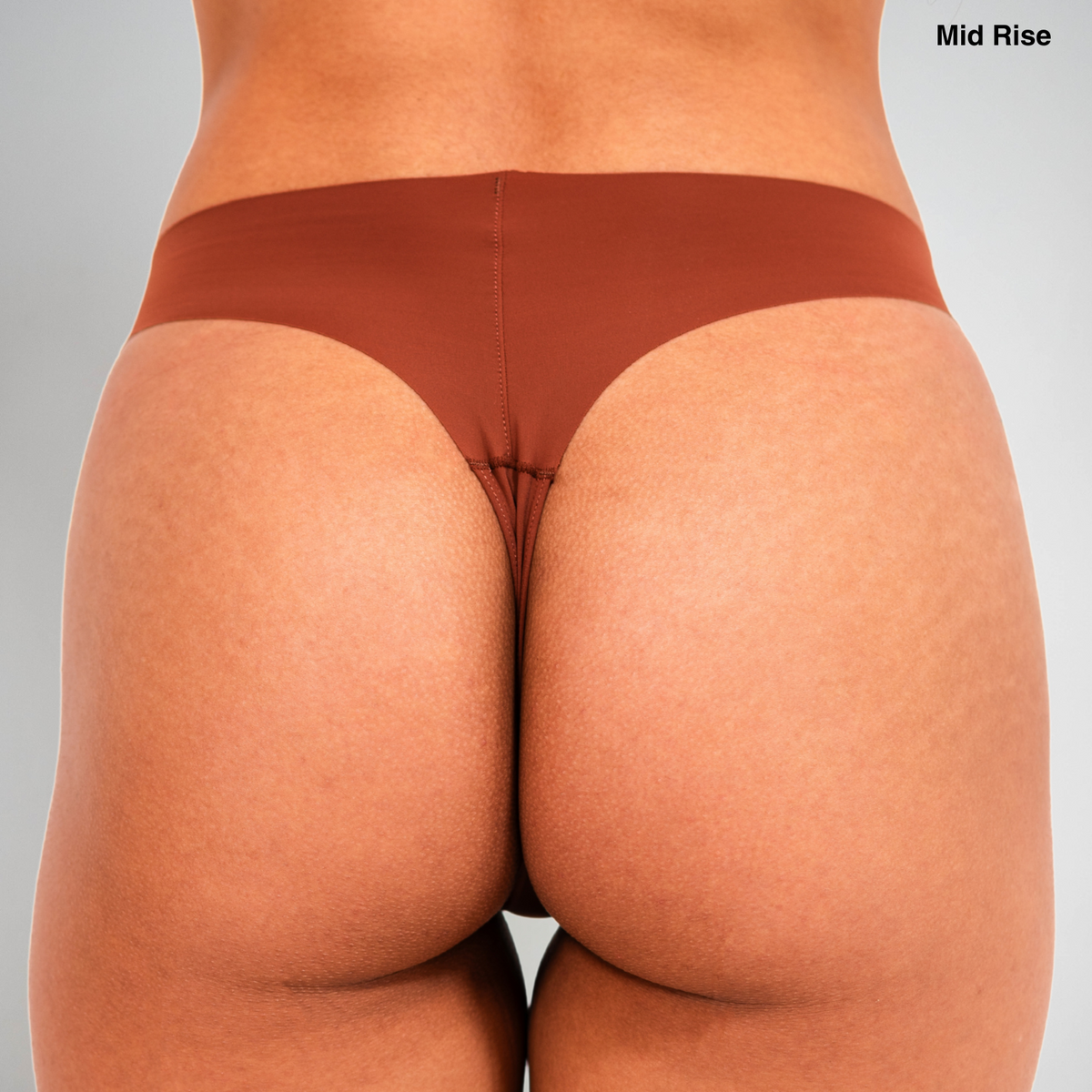 Olora Invisible Camel Toe Thong Mid Rise