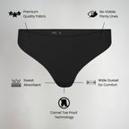 Olora Invisible Camel Toe Thong Mid Rise